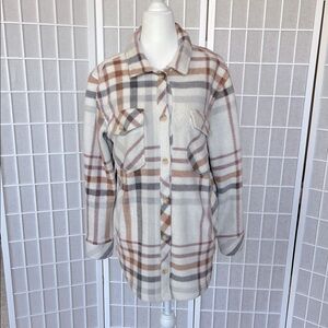 Altar'D State: Cole Fleece Shacket size small